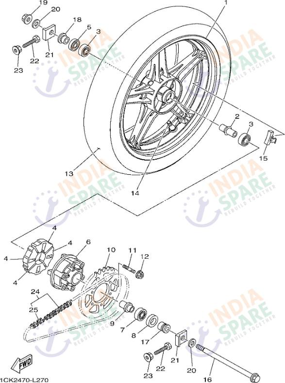 REAR WHEEL
